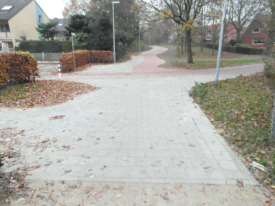 Wanderweg Anschluss an Neubauabschnitt Radweg Katzenbuckel
