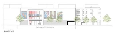 Abbildung 7_Kino, Stra&szlig;enansicht, Planungsstand 2021