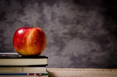 Apfel und B&uuml;cher